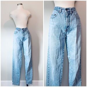 Vintage Pepe Jeans Light Wash Jeans Denim Straight High Rise 26-27”